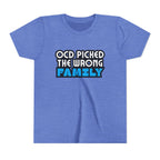 "OCD Picked the Wrong Family" - Youth Tee