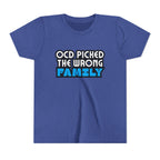 "OCD Picked the Wrong Family" - Youth Tee