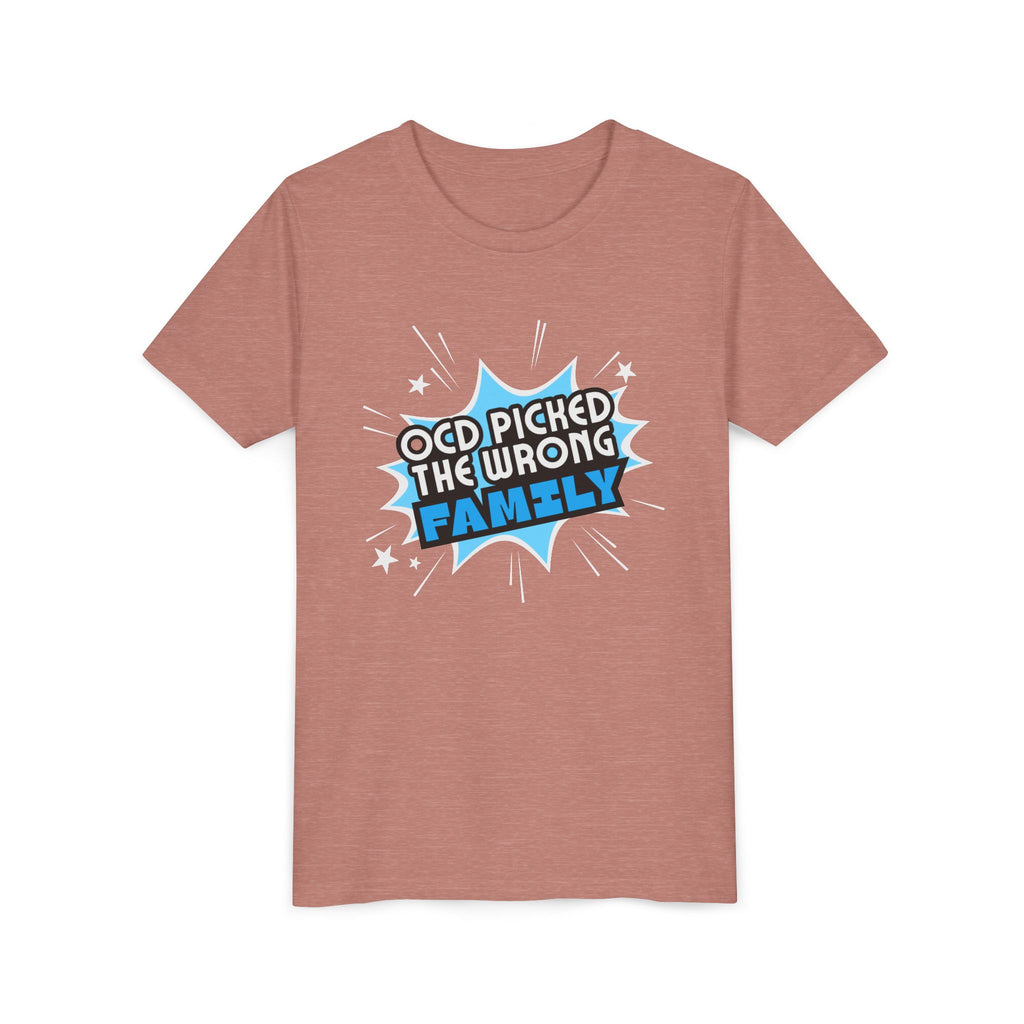 "OCD Picked the Wrong Family" - Youth Tee