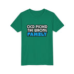 "OCD Picked the Wrong Family" - Youth Tee