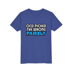 "OCD Picked the Wrong Family" - Youth Tee