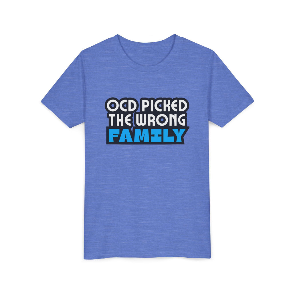 "OCD Picked the Wrong Family" - Youth Tee