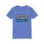 "OCD Picked the Wrong Family" - Youth Tee