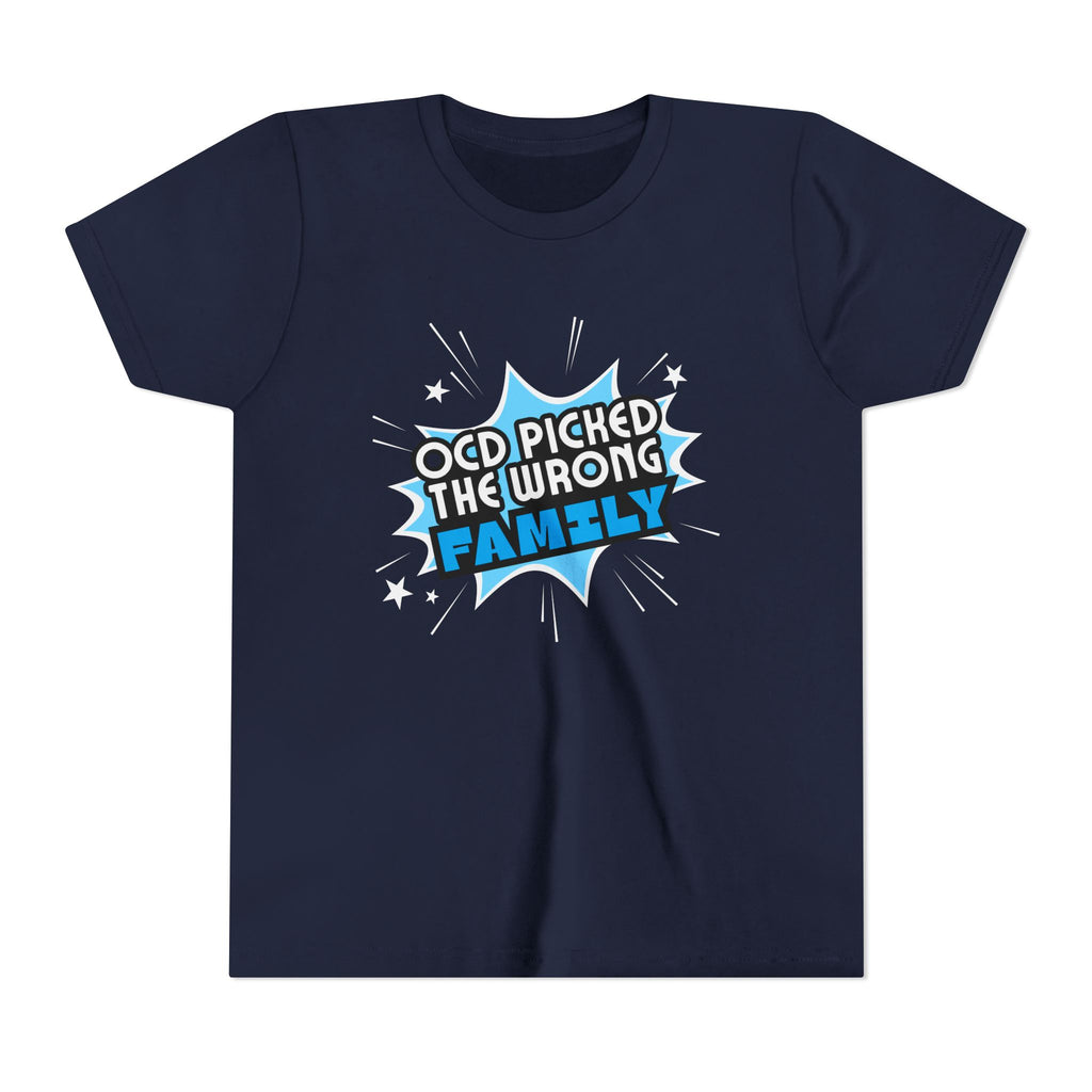 "OCD Picked the Wrong Family" - Youth Tee