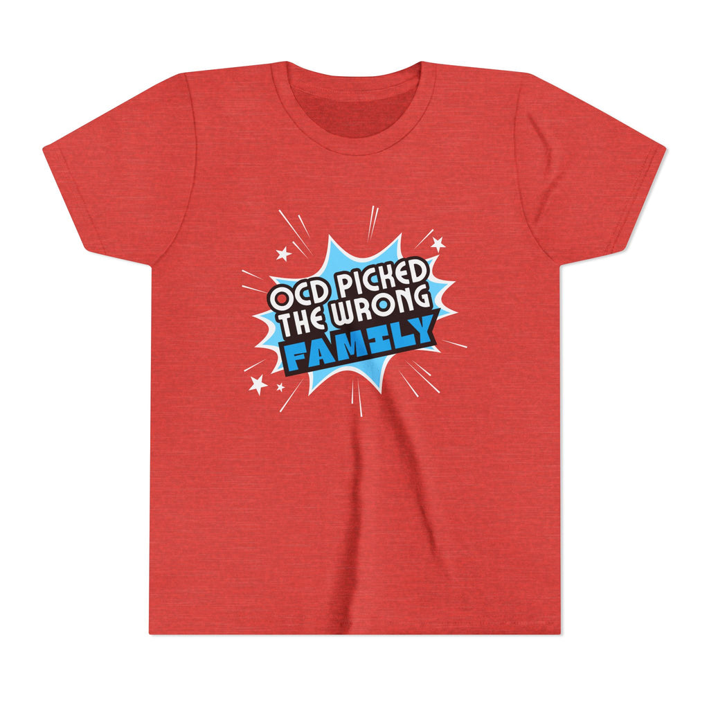 "OCD Picked the Wrong Family" - Youth Tee