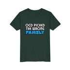 "OCD Picked the Wrong Family" - Youth Tee