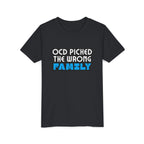 "OCD Picked the Wrong Family" - Youth Tee