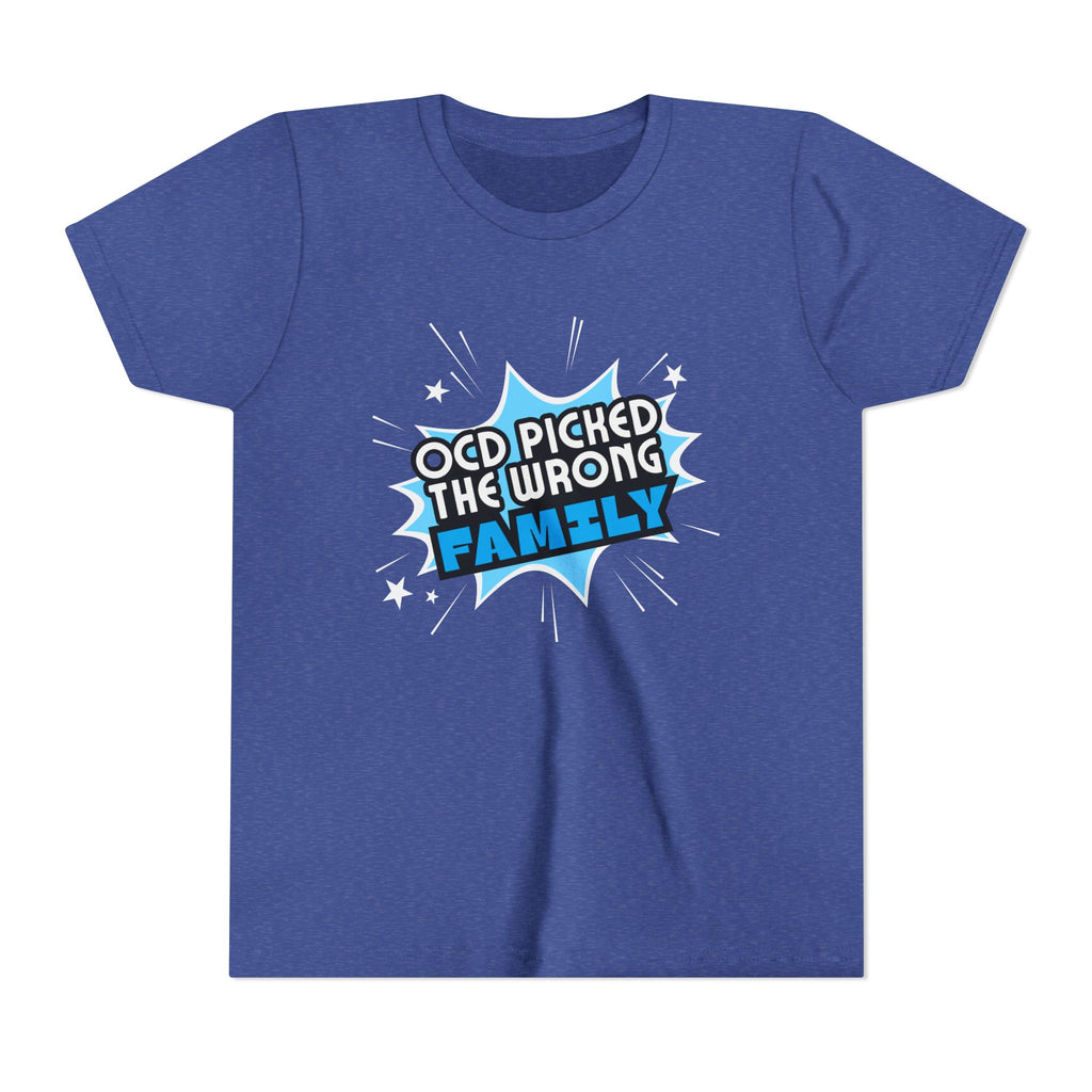 "OCD Picked the Wrong Family" - Youth Tee