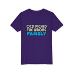 "OCD Picked the Wrong Family" - Youth Tee