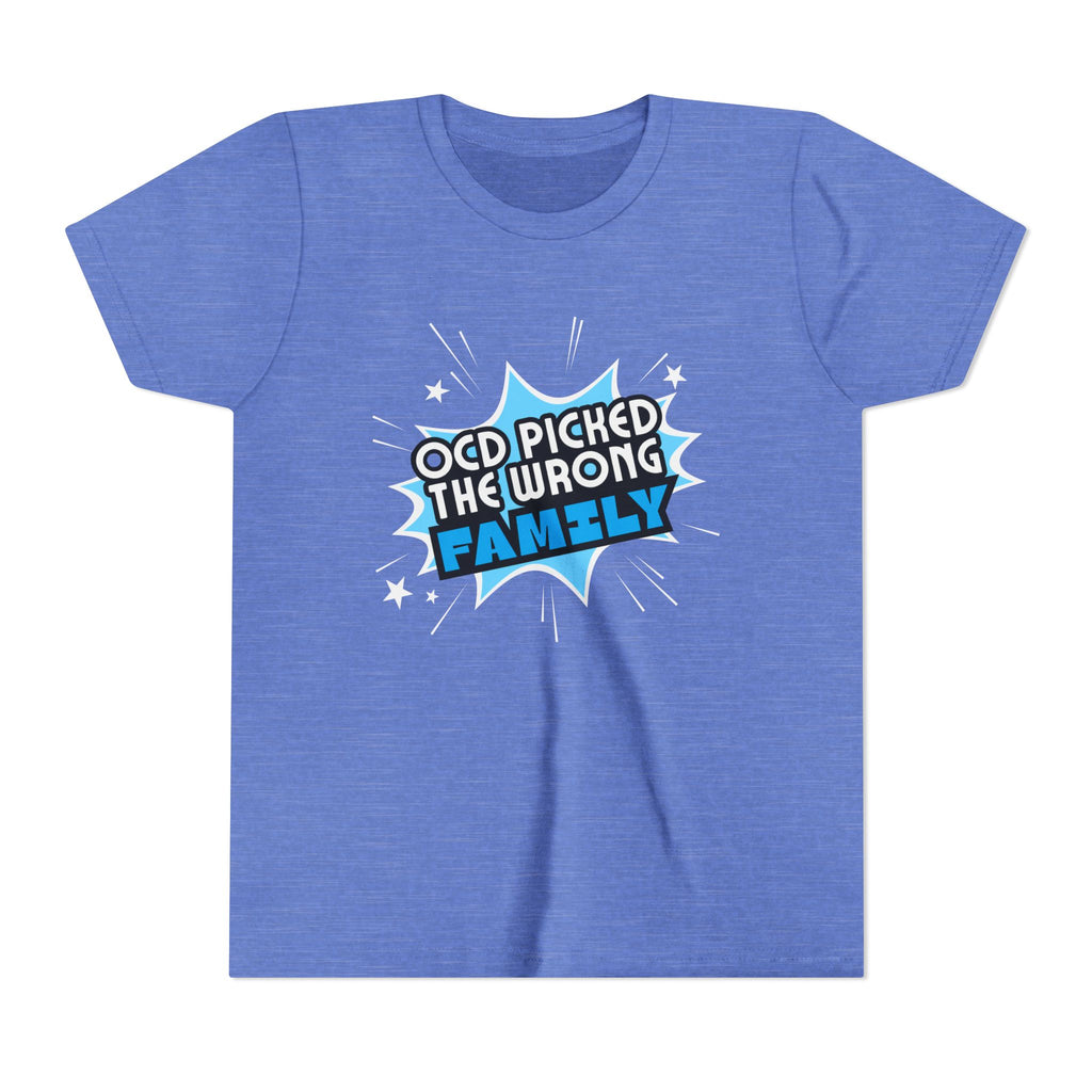 "OCD Picked the Wrong Family" - Youth Tee
