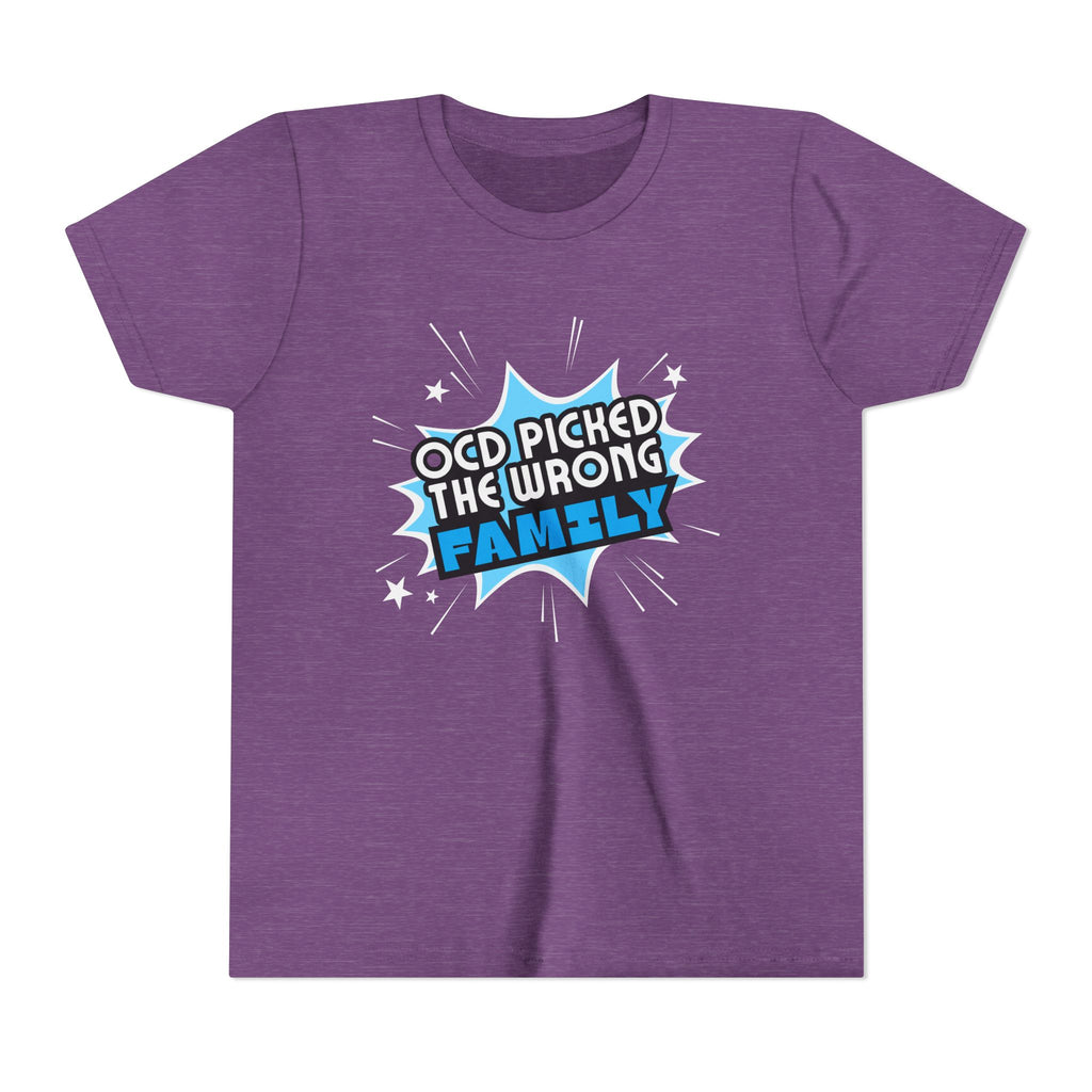 "OCD Picked the Wrong Family" - Youth Tee